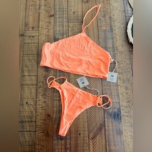 FREE PEOPLE x Toast swim bikini set